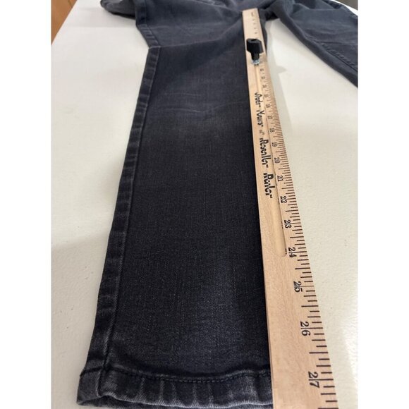 Enjean Jeans Size 9 Black Denim High-Waisted Skinny - Picture 6 of 8